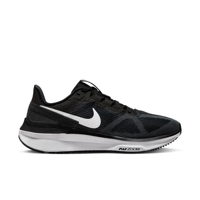 Nike Running Shoe Air Zoom Structure 25 - Black/white/smoke Grey Woman, size 40½ on Productcaster.