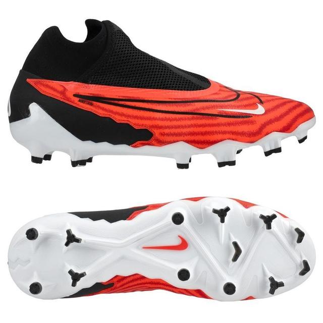 Nike Phantom Gx Pro Df Fg Ready - Bright Crimson/black/white - Grass (Fg), size 36 on Productcaster.