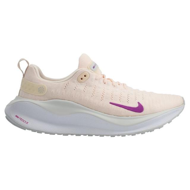 Nike Running Shoe React X Infinity Run 4 - Guava Ice/vivid Purple/photon Dust Women, size 36½ on Productcaster.