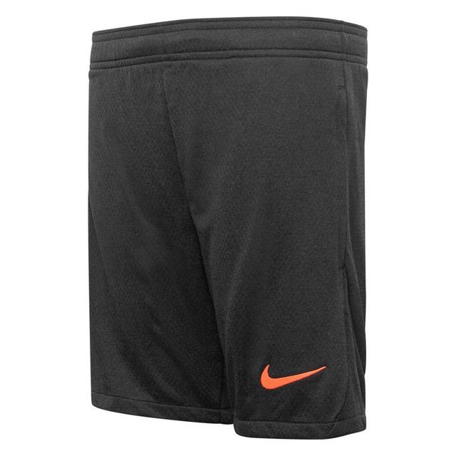 Nike Training Shorts Dri-fit Academy - Black/bright Crimson Kids, size S: 128-137 cm on Productcaster.