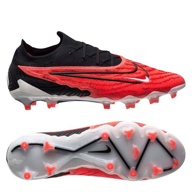 Nike Phantom Gx Elite Fg Ready - Bright Crimson/black/white - Grass (Fg), size 45 on Productcaster.