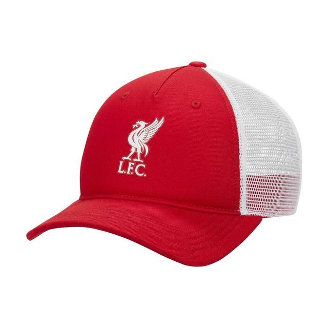 Liverpool Trucker Cap Rise - Gym Red/white - , size L/XL on Productcaster.