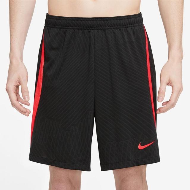 Nike Training Shorts Dri-fit Strike - Black/bright Crimson, size Medium on Productcaster.