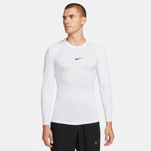 Nike Pro Baselayer Dri-fit - Wit/zwart Lange Mouwen, maat XX-Large on Productcaster.