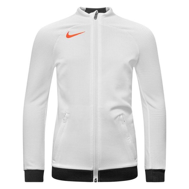 Nike Track Jacket Dri-fit Academy - White/black/bright Crimson Kids, size XS: 122-128 cm on Productcaster.