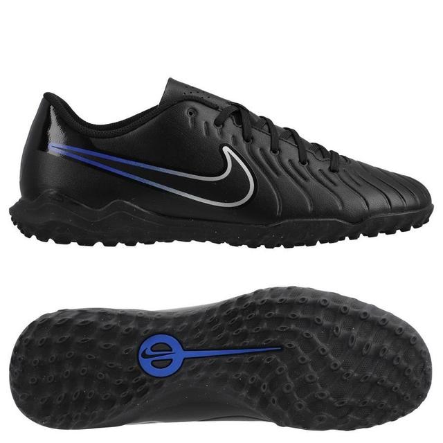 Nike Tiempo Legend 10 Club Tf Shadow - Noir/chrome/bleu - Stabilisé (Tf), pointure 44½ on Productcaster.