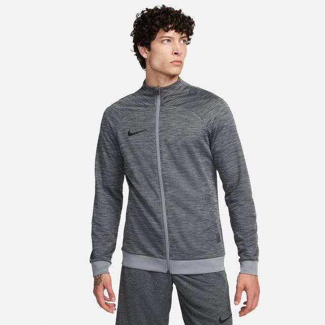 Nike Track Jacket Dri-fit Academy - Cool Grey/black, size X-Large on Productcaster.