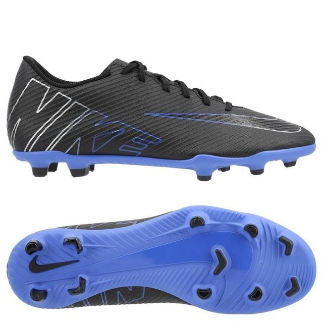 Nike Mercurial Vapor 15 Club Mg Shadow - Black/chrome/hyper Royal, size 44 on Productcaster.