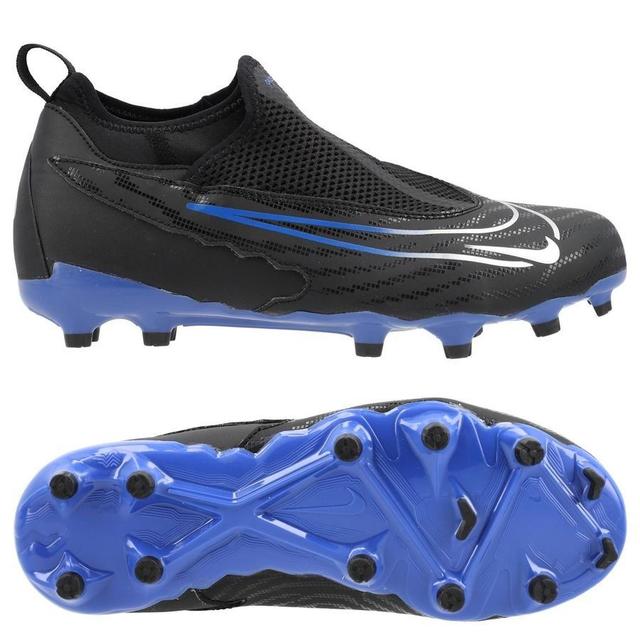 Nike Phantom Gx Academy Df Mg Shadow - Black/chrome/hyper Royal Kids, size 32 on Productcaster.