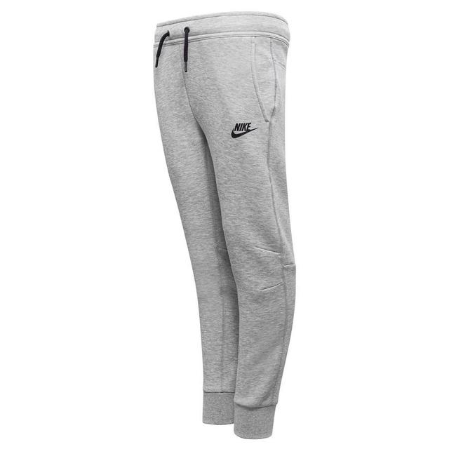 Nike Sweatpants Nsw Tech Fleece 24 - Grey Heather/black Kids, size L: 147-158 cm on Productcaster.