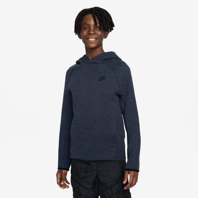 Nike Hoodie Nsw Tech Fleece 24 - Navy/schwarz Kinder, Größe S: 128-137 cm on Productcaster.