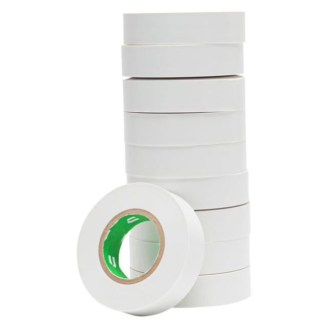 Unisport Sock Tape 1,9 Cm x 19 m 10-pack - White, size One Size on Productcaster.