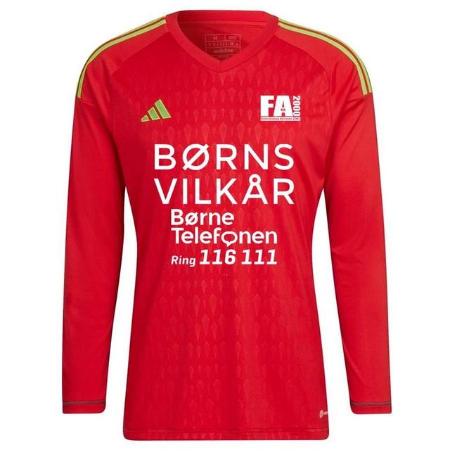 FA 2000 Målmand Hjemmebanetrøje - Rød/Grøn - HUSK TRYK - adidas, størrelse X-Large on Productcaster.