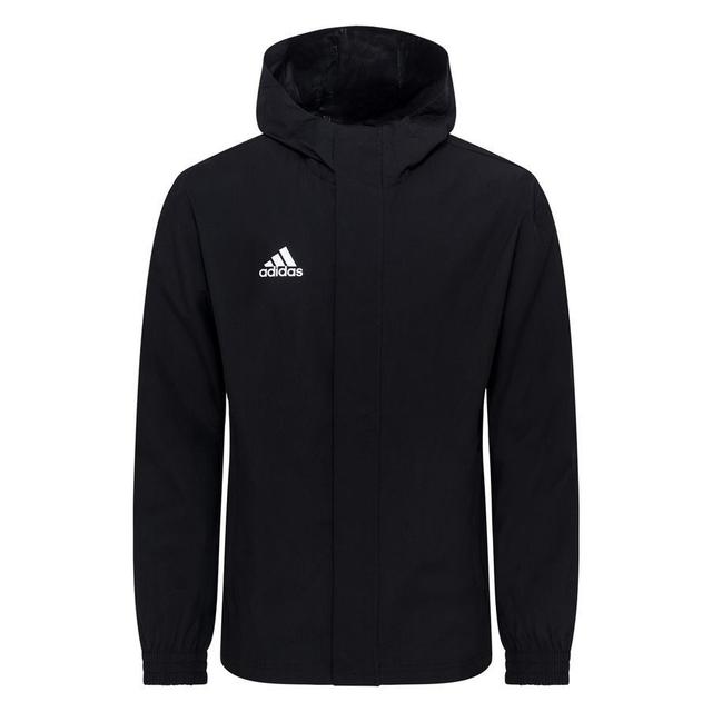 adidas Jacket All Weather Entrada 22 - Black/white, size Large on Productcaster.