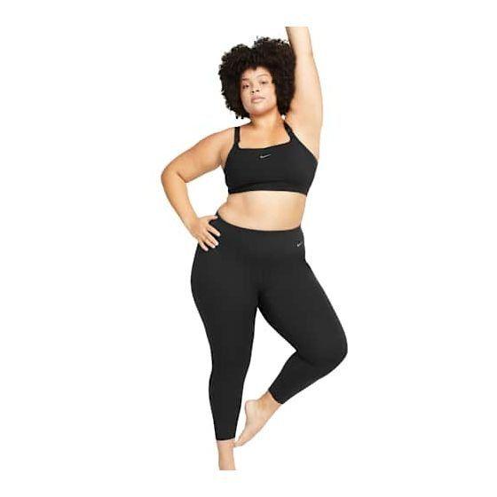 Nike Zenvy Women's Gentle-Support H BLACK/BLACK, storlek 2X Plus Size (18W - 20W) on Productcaster.