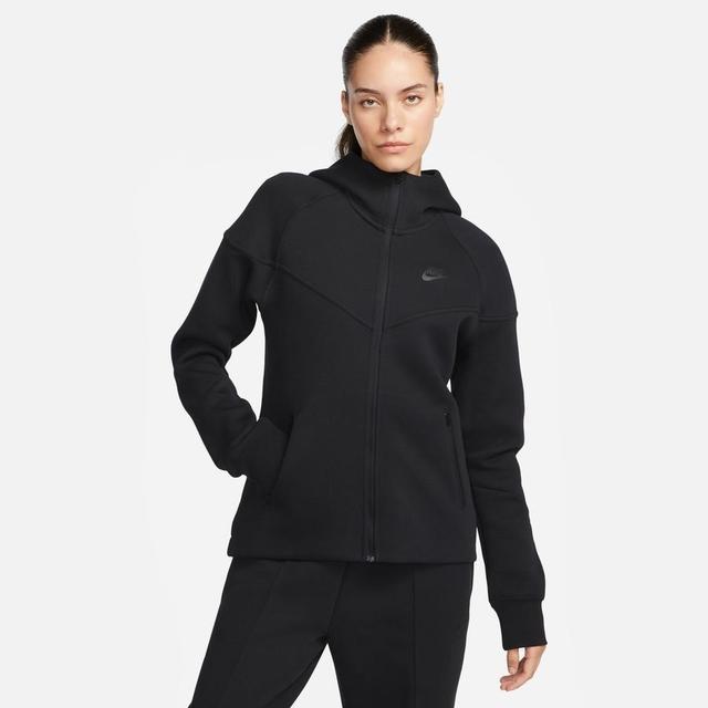 Nike Hoodie Nsw Tech Fleece 24 Windrunner - Black Women, size Medium on Productcaster.