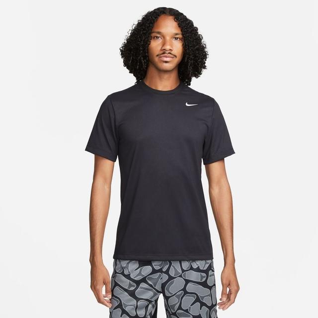 Nike Training T-shirt Dri-fit Legend - Black/matte Silver, size Small on Productcaster.