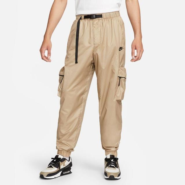 Nike Cargo Pants Tech Woven Lined - Khaki/black, size Small on Productcaster.