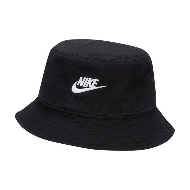 Nike Bucket Hat Apex Futura - Black/white, size Large on Productcaster.