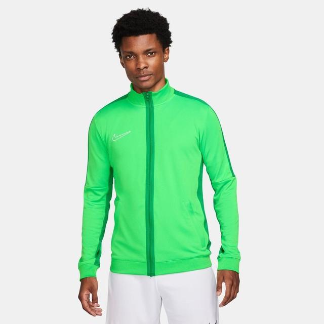 Nike Track Jacket Dri-fit Academy 23 - Green Spark/white, size Medium on Productcaster.