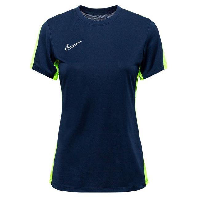 Nike Training T-shirt Dri-fit Academy - Obsidian/volt/white Women, size Large on Productcaster.