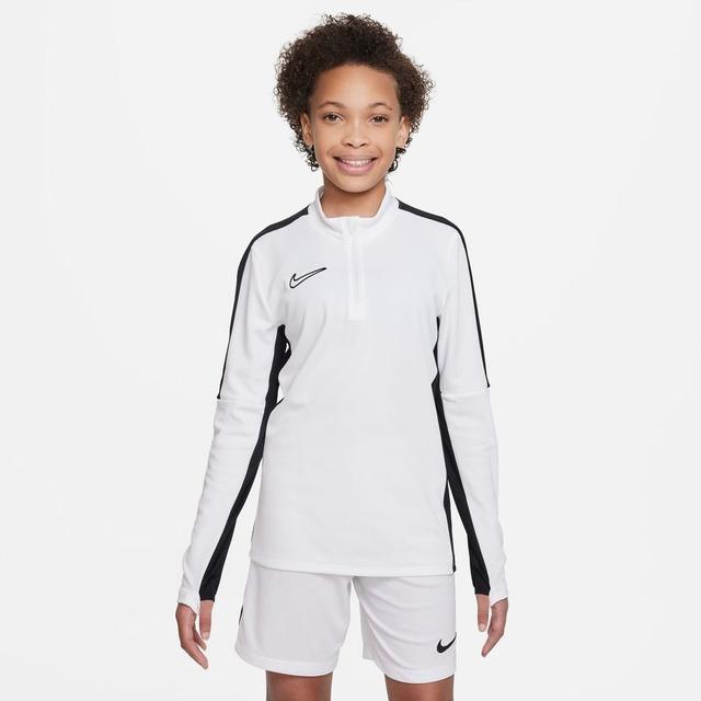 Nike Training Shirt Dri-fit Academy 23 - White/black Kids, size X-Small on Productcaster.