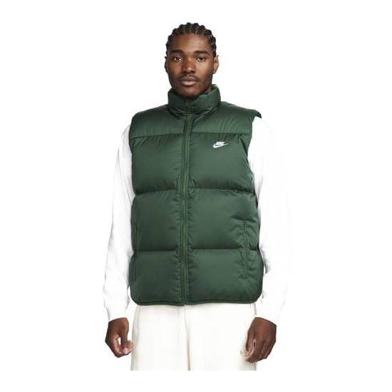 Nike Club Men's Therma-FIT Puffer V FIR/WHITE, maat Medium on Productcaster.