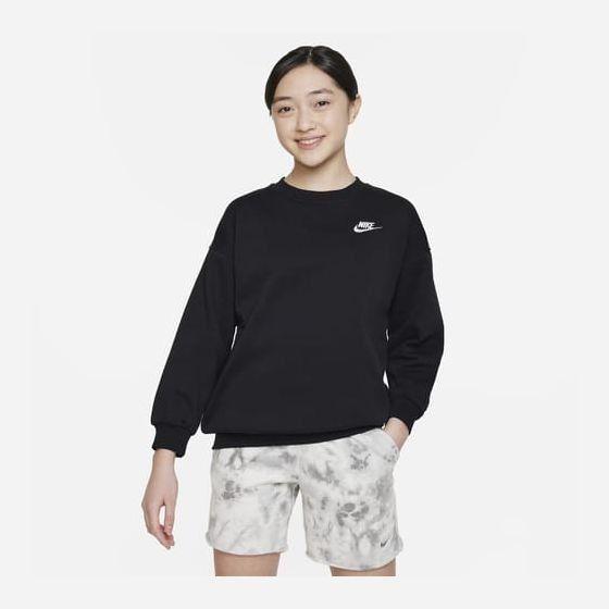 Nike Sportswear Club Fleece Big Kid Black/white, koko Medium on Productcaster.