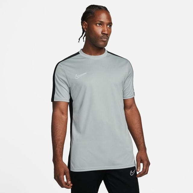 Nike Training T-shirt Dri-fit Academy 23 - Wolf Grey/black/white, size Large on Productcaster.