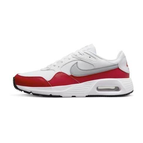 Nike Air Max SC Men's Shoes WHITE/WOLF GREY-UNIVERSITY RED-BLAC, maat 40½ on Productcaster.