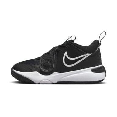 Nike Team Hustle D 11 Little Kids' BLACK/WHITE, størrelse 33 on Productcaster.