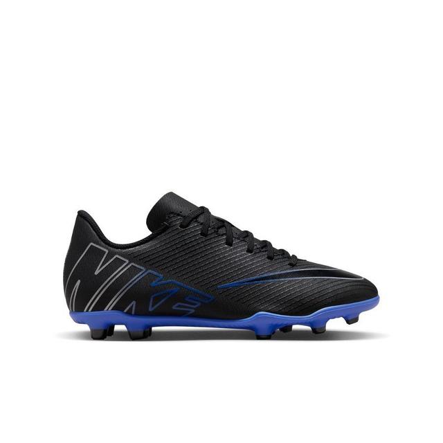 Nike Mercurial Vapor 15 Club Mg Shadow - Black/chrome/hyper Royal Kids, size 36½ on Productcaster.