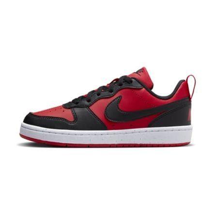 Nike Court Borough Low Recraft Big University Red/black-white, størrelse 38 on Productcaster.