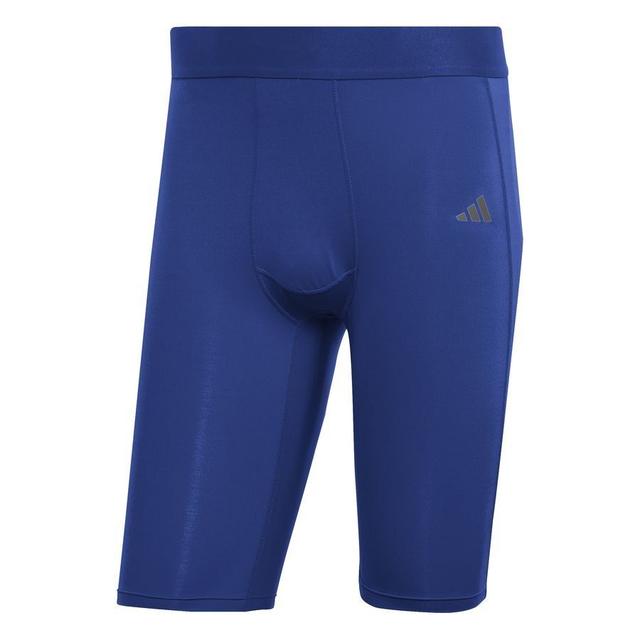 adidas Tights Techfit - Royal Blue, size Small on Productcaster.