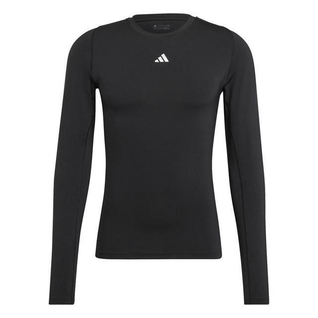 adidas Baselayer Aeroready Techfit - Black/white, size Large on Productcaster.