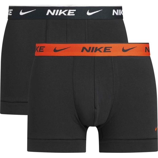 Nike Trunks 2-pack - Black/orange, size X-Small on Productcaster.