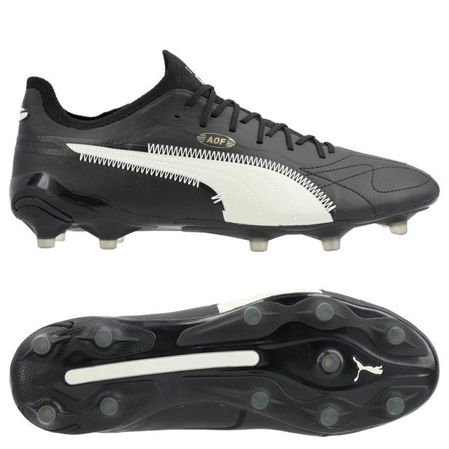 PUMA King Ultimate Fg/ag Art Of Football - Black/alpine Snow/PUMA Gold/white Limited Edition, size 39 on Productcaster.