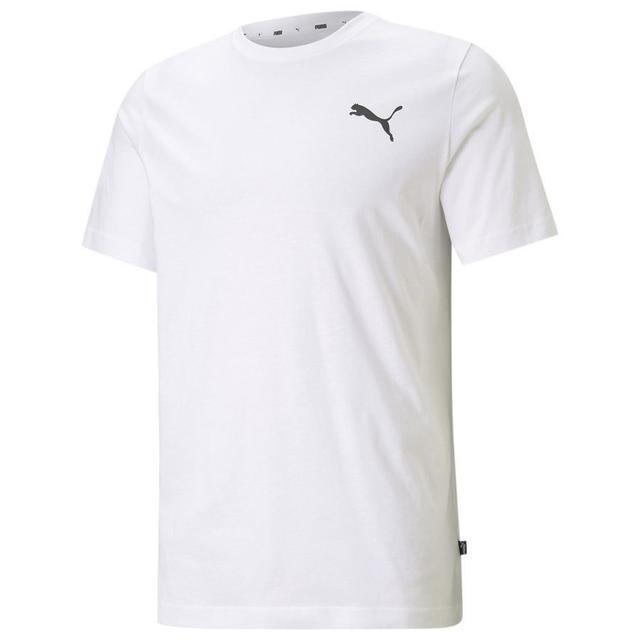 Ess Small Logo Tee PUMA White-PUMA White-cat, size 3XL on Productcaster.