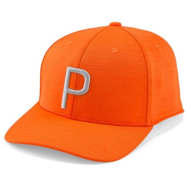 P Cap Rickie Orange-cool Mid Gray - PUMA, size One Size on Productcaster.