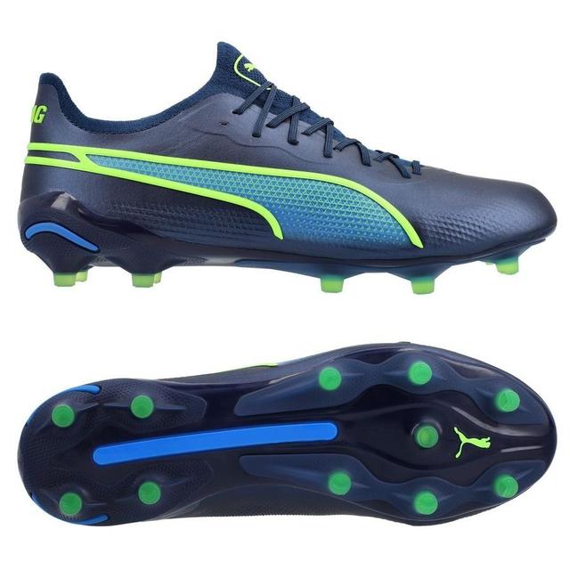 PUMA King Ultimate Fg/ag Gear Up - Persian Blue/pro Green/ultra Blue, size 37½ on Productcaster.