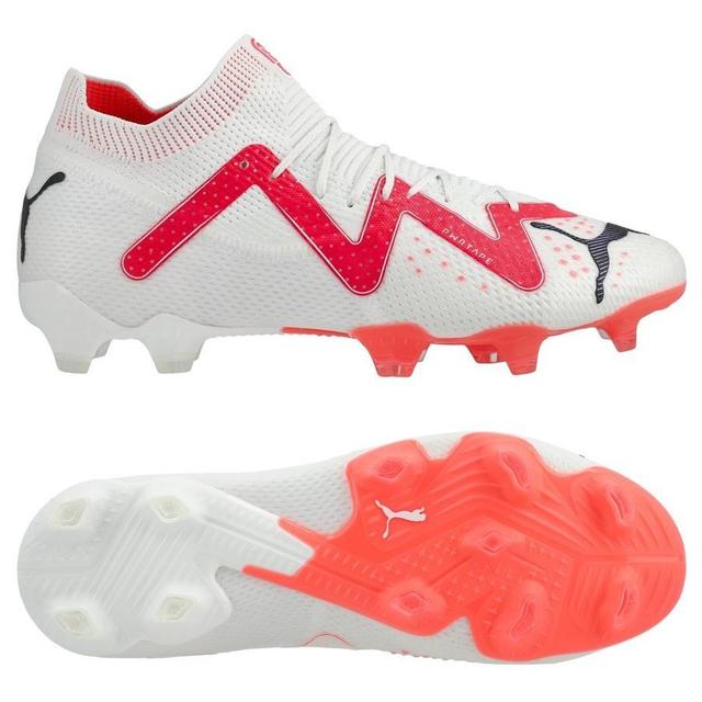 PUMA Future Ultimate Fg/ag Breakthrough - White/black/fire Orchid, size 35½ on Productcaster.