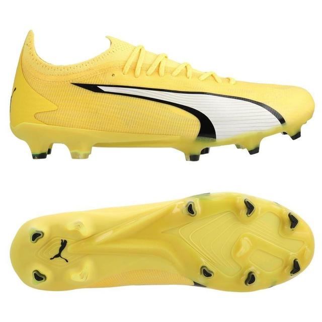 PUMA Ultra Ultimate Fg/ag Voltage - Yellow Blaze/white/black Women, size 35½ on Productcaster.