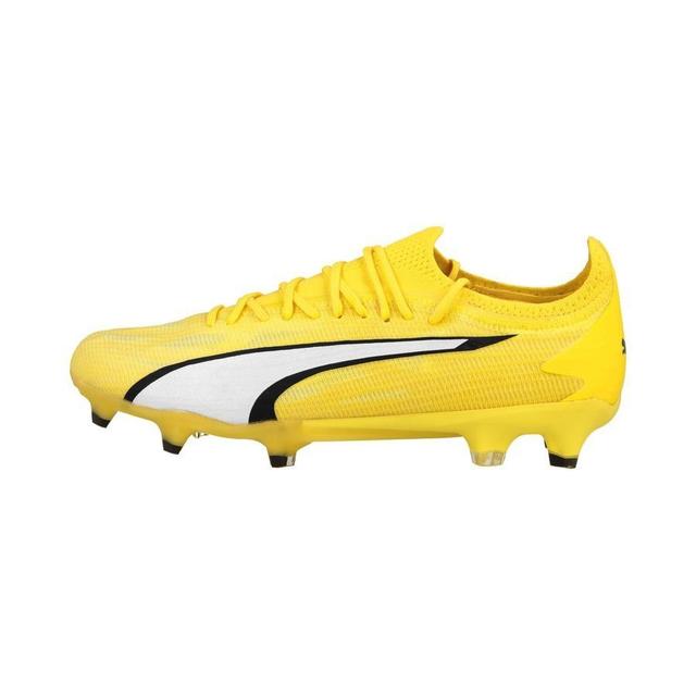 PUMA Ultra Ultimate Fg/ag Voltage - Yellow Blaze/white/black Women, size 37 on Productcaster.