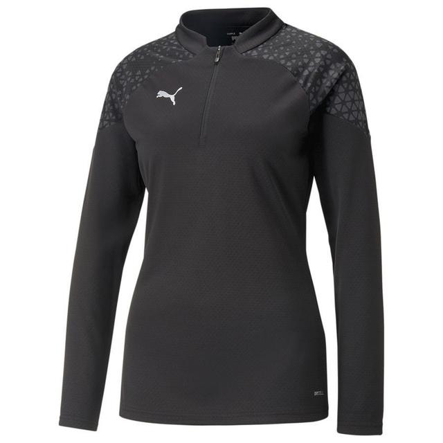 Teamcup Training 1/4 Zip Top Wmn Black - , size Large on Productcaster.