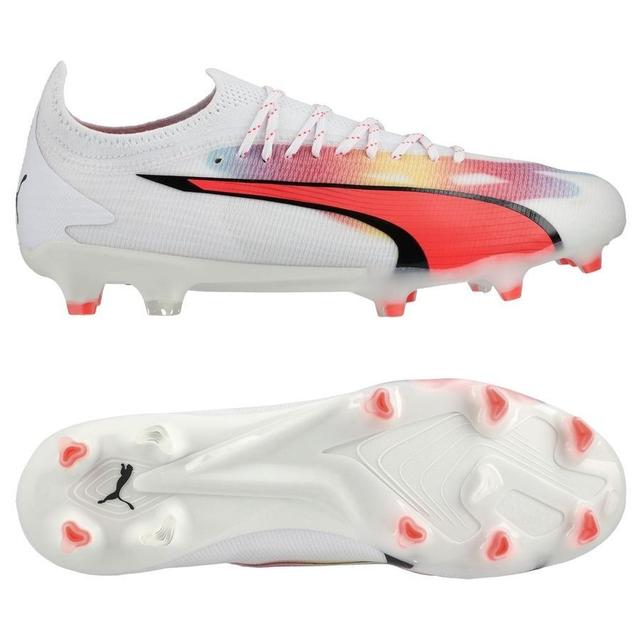 PUMA Ultra Ultimate Fg/ag Breakthrough - White/black/fire Orchid Woman, size 36 on Productcaster.