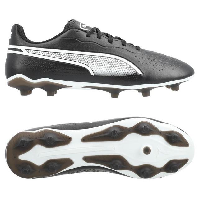 PUMA King Match Fg/ag Breakthrough - Black/white, size 44½ on Productcaster.