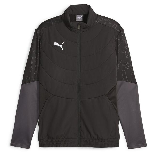 PUMA Training Jacket Individualwinterized - Black/grey, size X-Small on Productcaster.