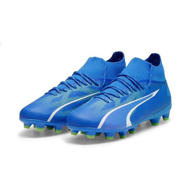 PUMA Ultra Pro Fg/ag Gear Up - Ultra Blue/white/pro Green Kids, size 38 on Productcaster.