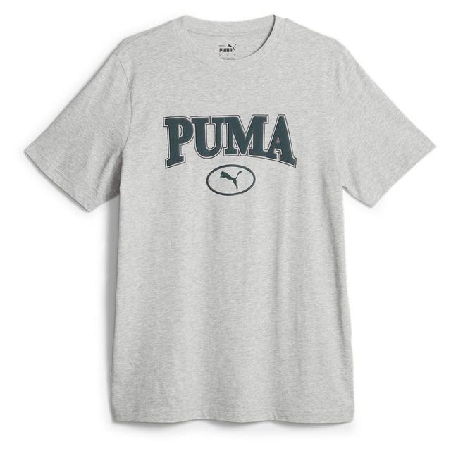 PUMA T-shirt Squad - Light Grey Heather, size Small on Productcaster.