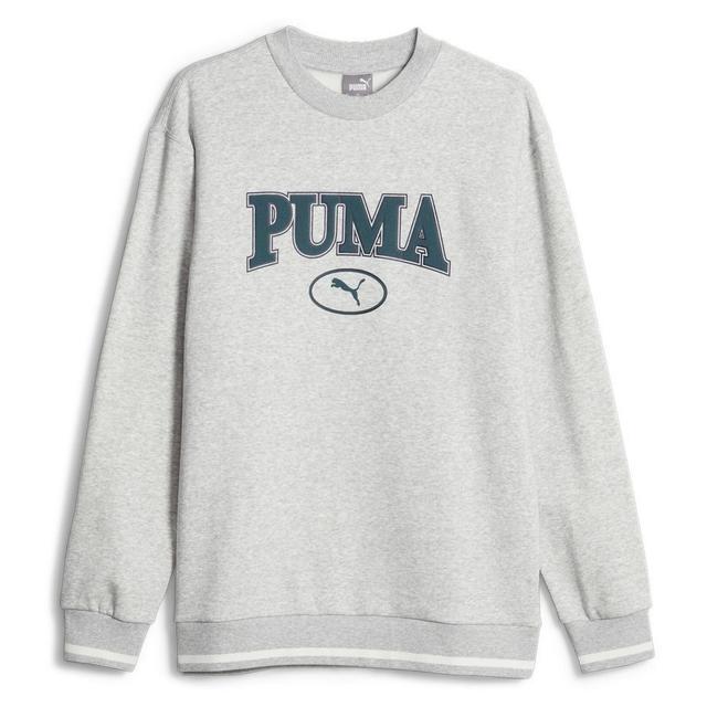 PUMA Sweatshirt Squad Crew - Light Grey, size Small on Productcaster.